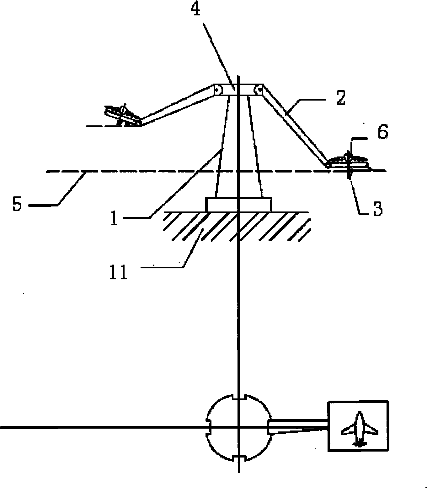 Takeoff and landing method for aircraft carrier-based aircraft and apparatus thereof