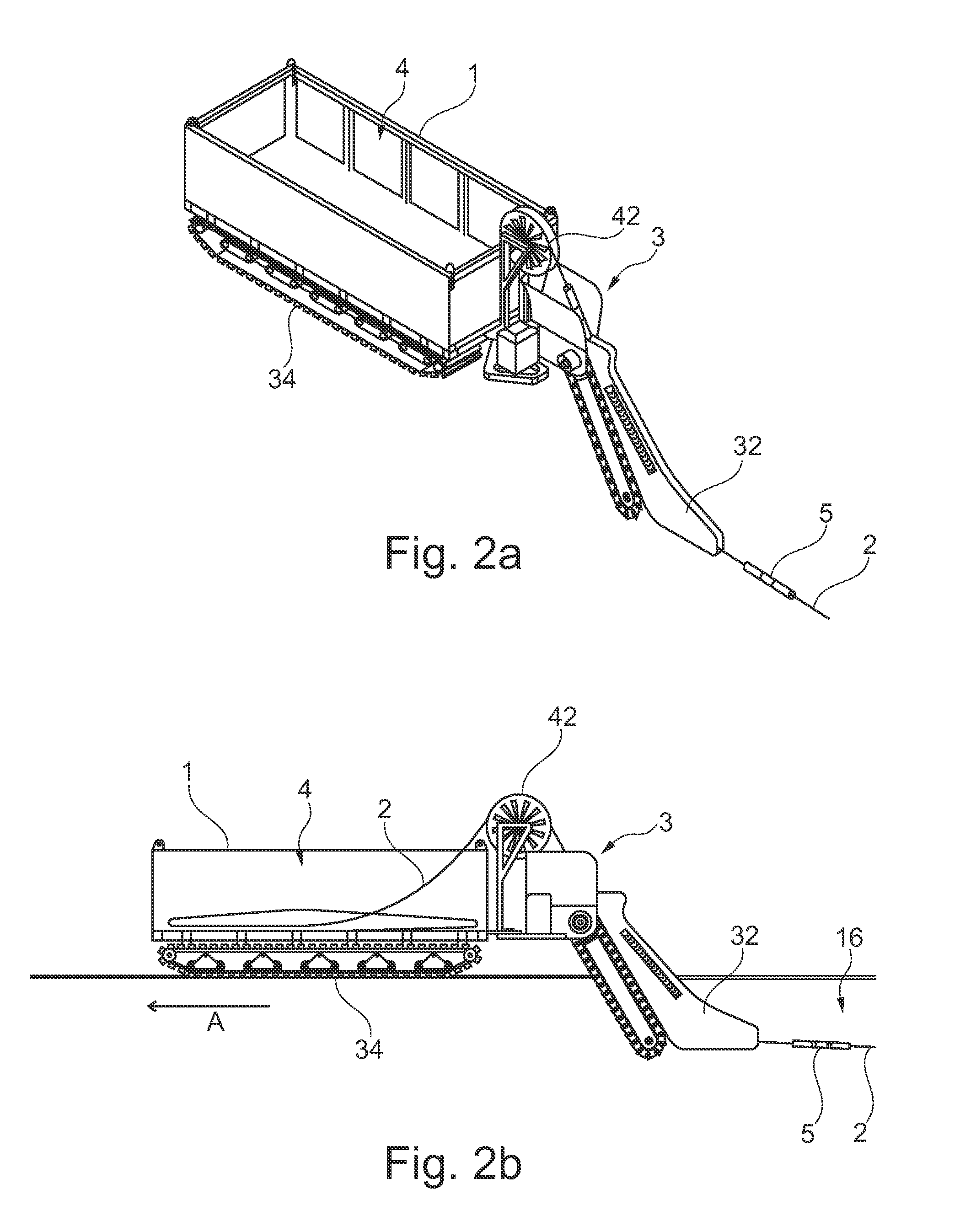 System for subsea cable installation