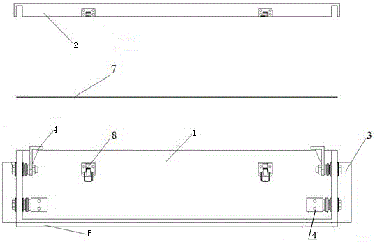 Anti-collision buffering electrombile battery box structure