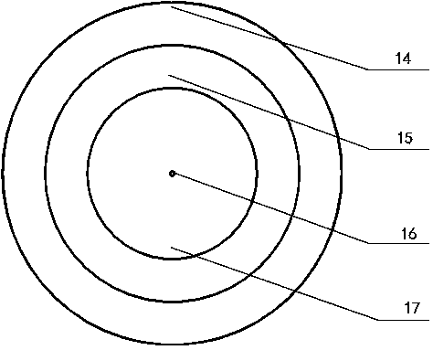 Method for measuring horizontal displacement of the top end of a wind power generator tower