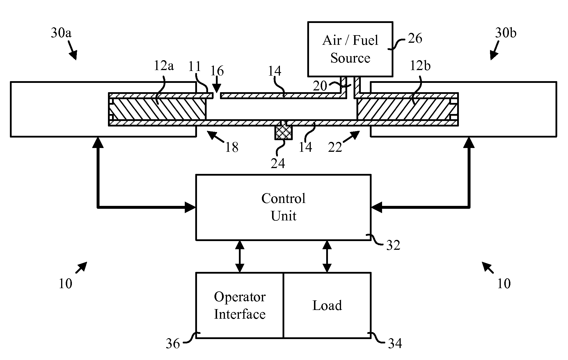 Paired-piston linear engine