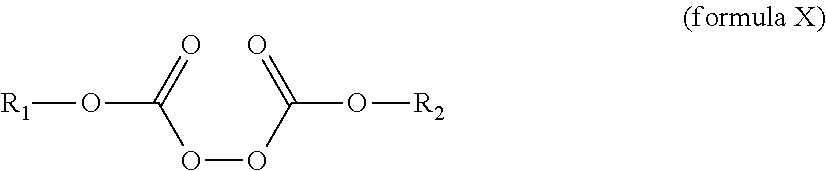 Thermosetting powder coating compositions comprising peroxydicarbonates