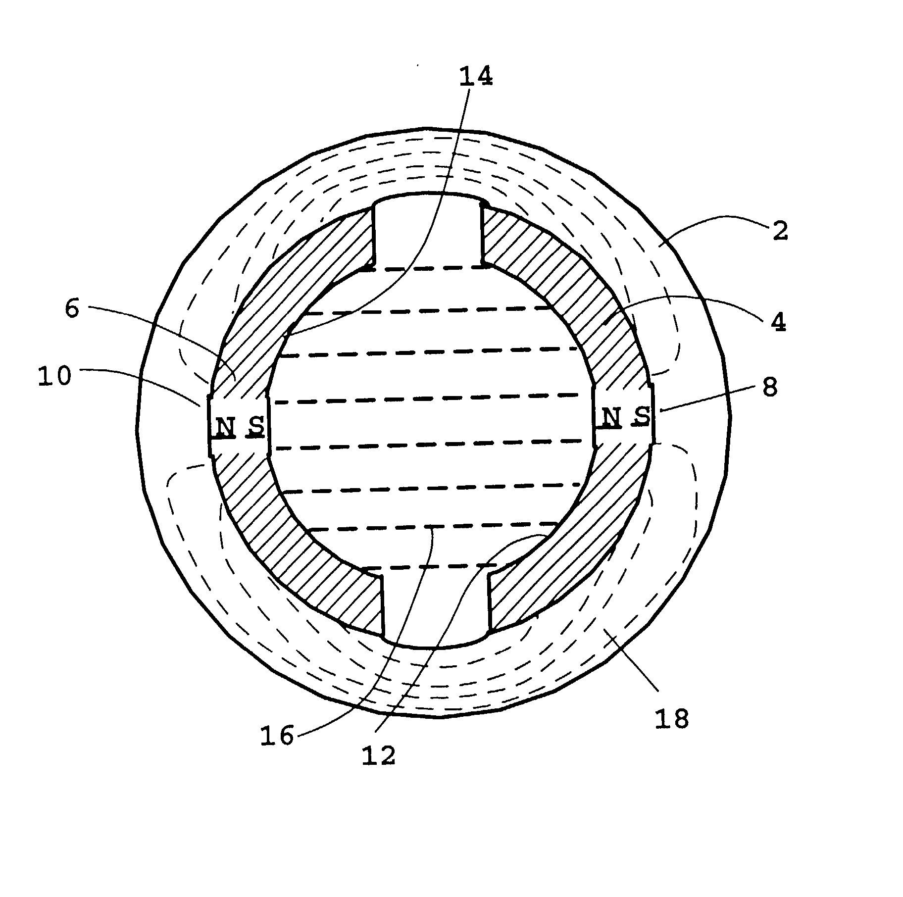 Methods and apparatus for increasing power of permanent magnet motors