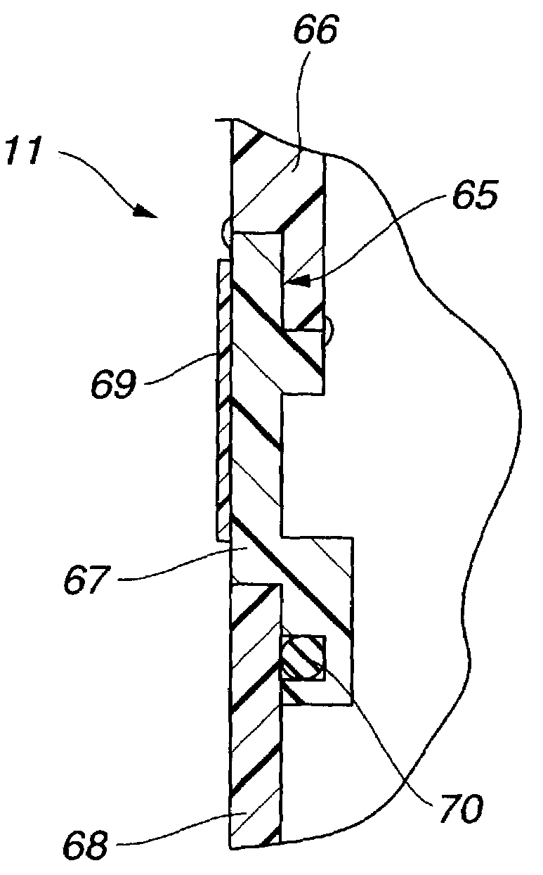 Diassembly of endoscope having adhesively bonded parts