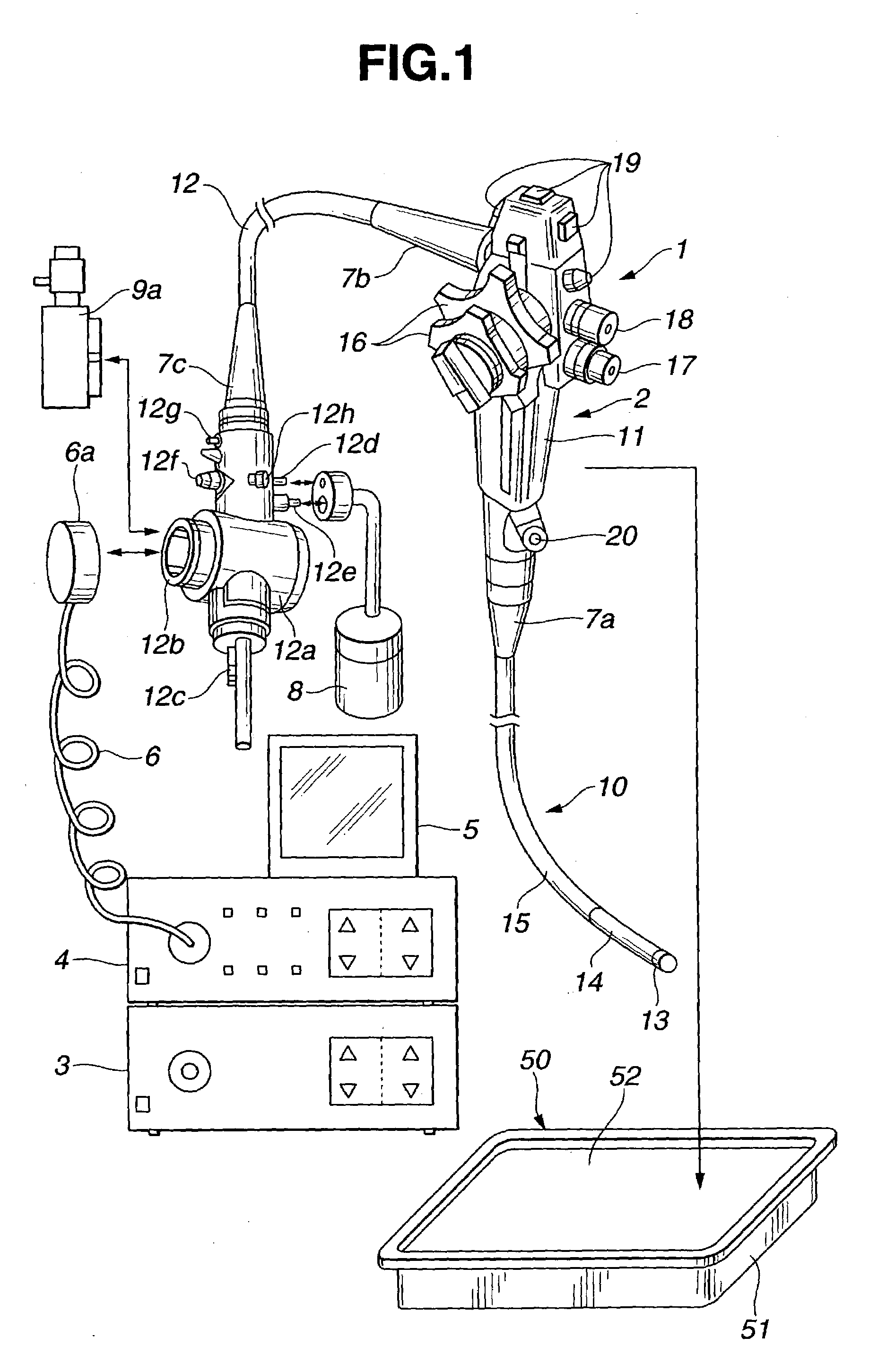 Diassembly of endoscope having adhesively bonded parts