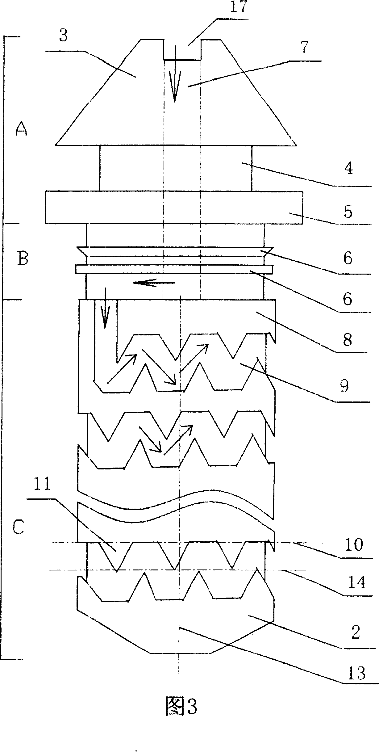 Flow-conducting water-seeping device, flow-conducting subirrigation device and subirrigation method