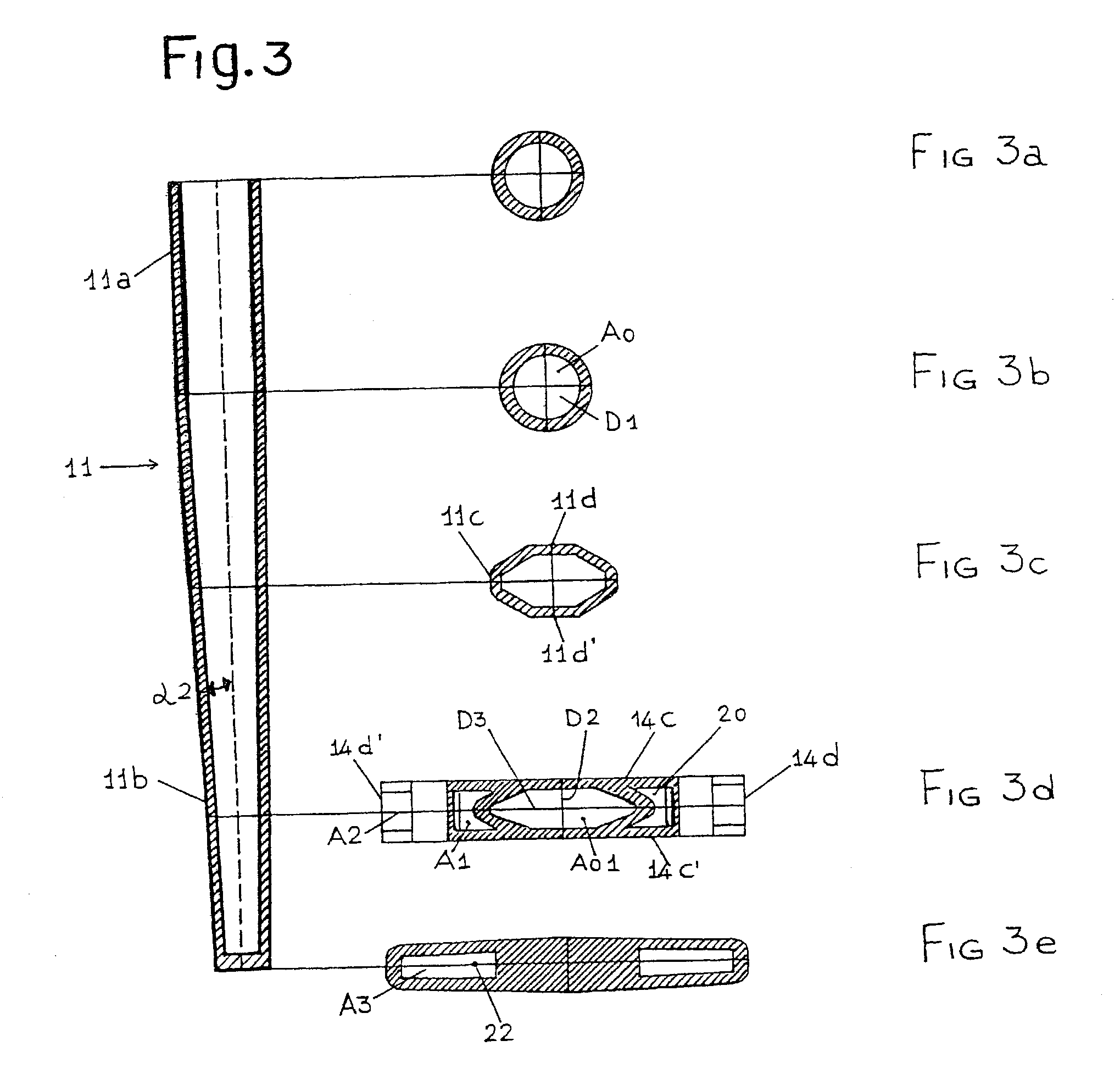 Nozzle for continuous casting