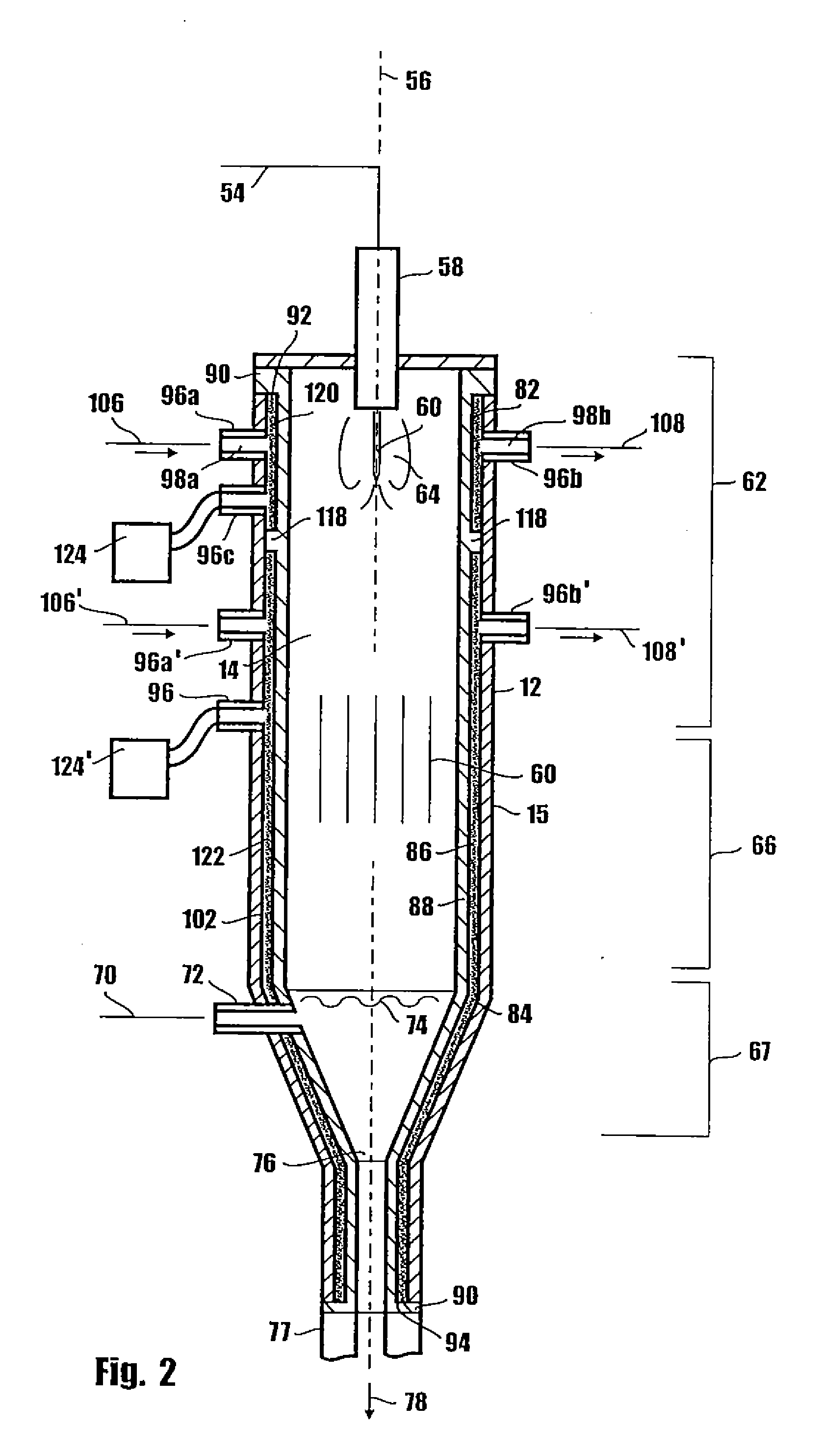 System and Method for Hydrothermal Reactions - Two Layer Liner