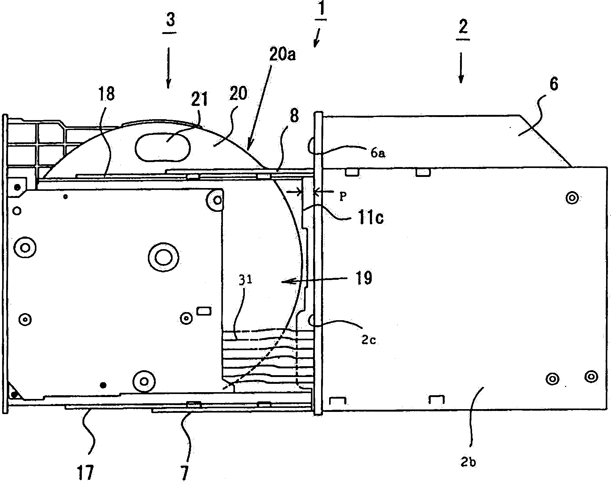 Disk drive device