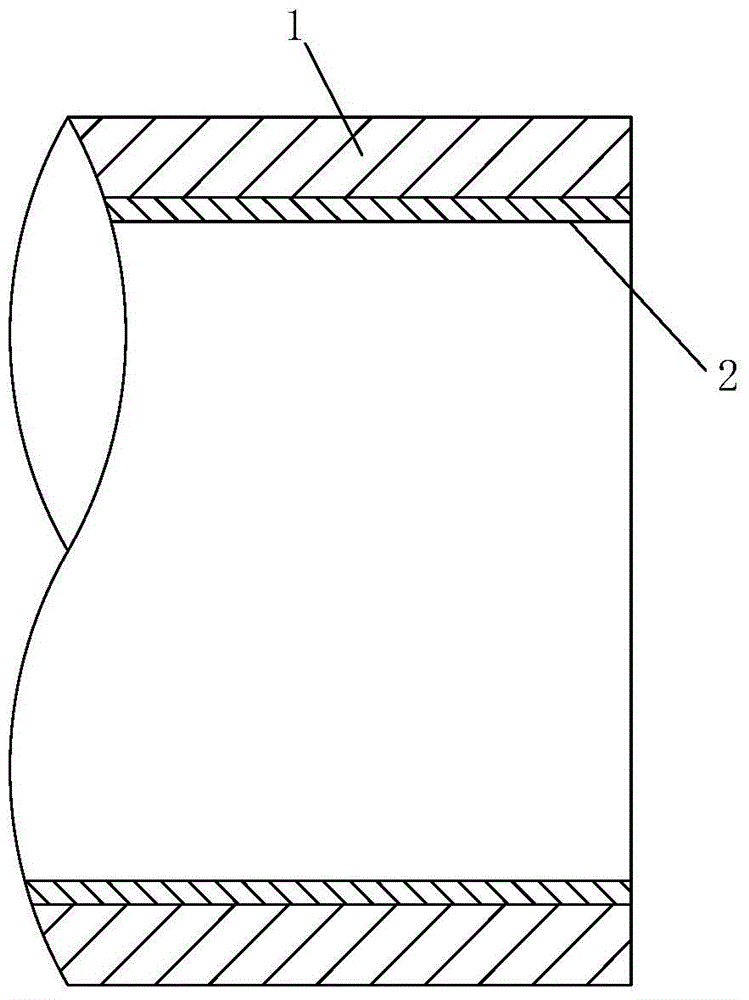 A mechanical bimetal composite pipe end sealing welding method