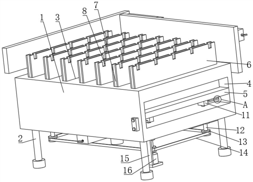 A kind of steel bar binding and laying equipment for laminated plate production