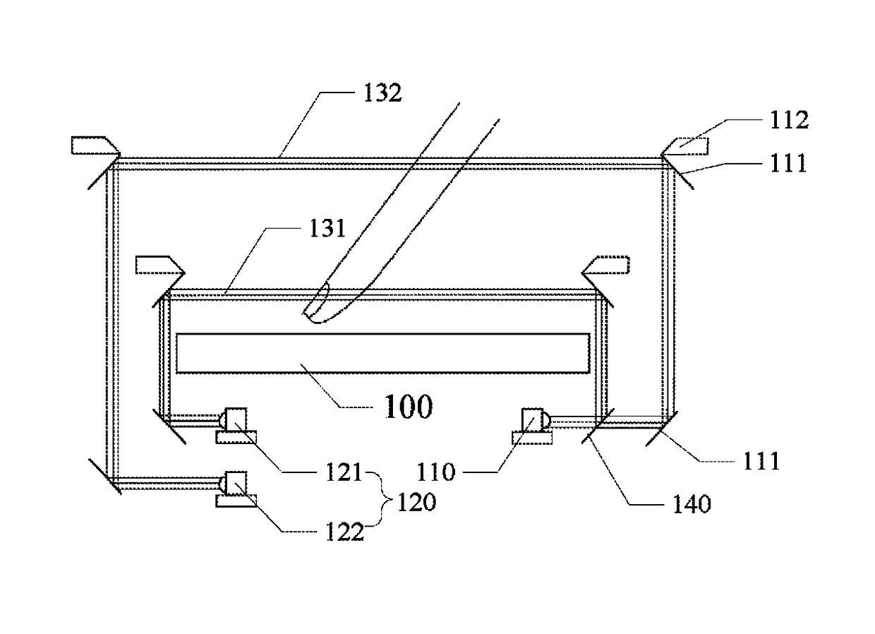 3D infrared touch system and terminal thereof