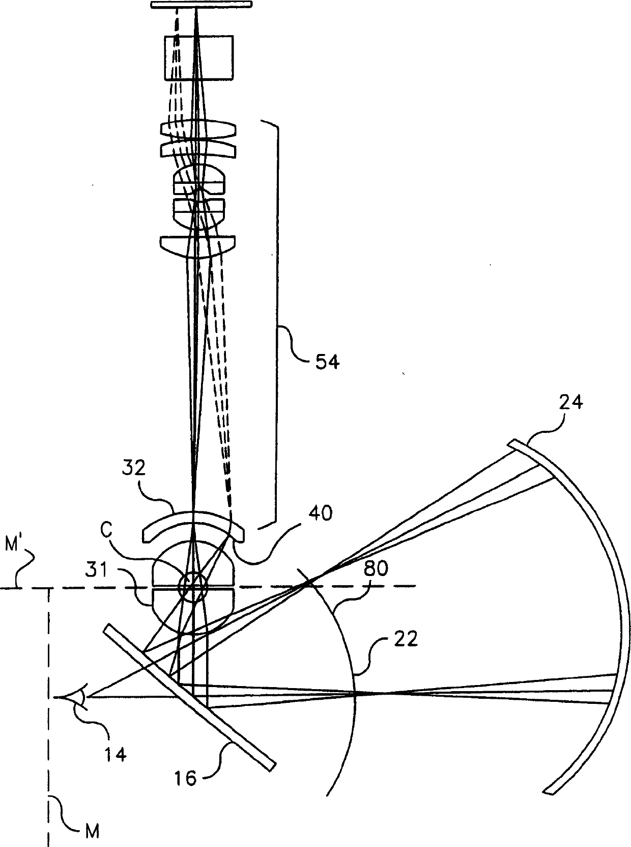 Single core stereo optical device having spherical gradient refractive exponent spherical lens