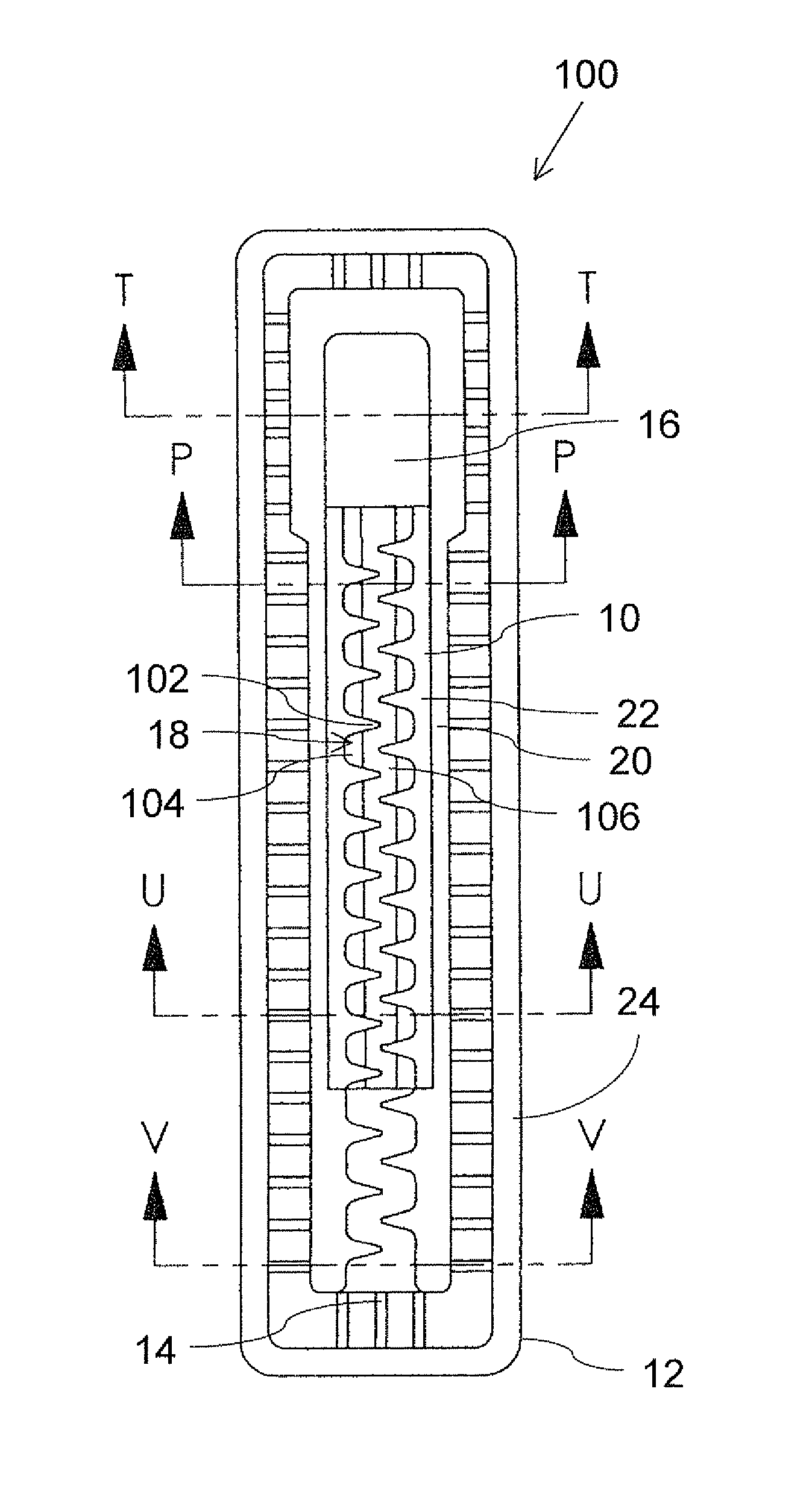 Bi-component drip emitter