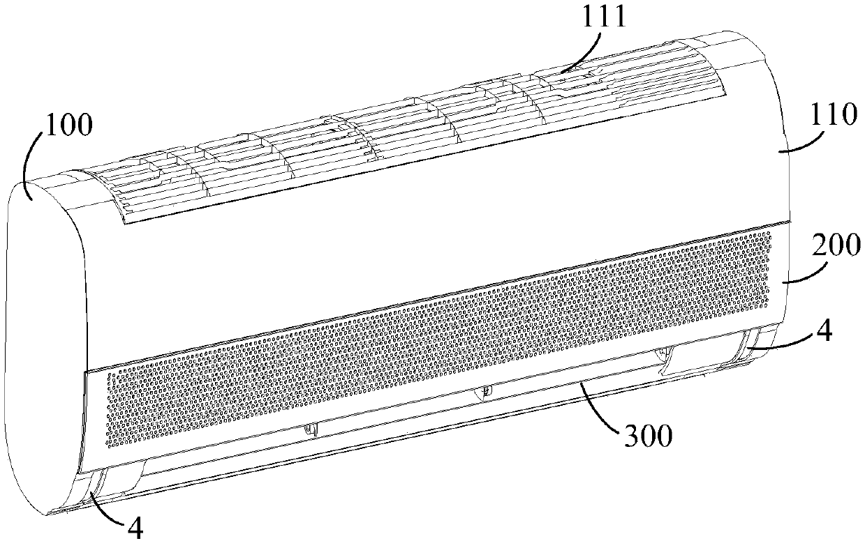 Air conditioner indoor unit and air conditioner