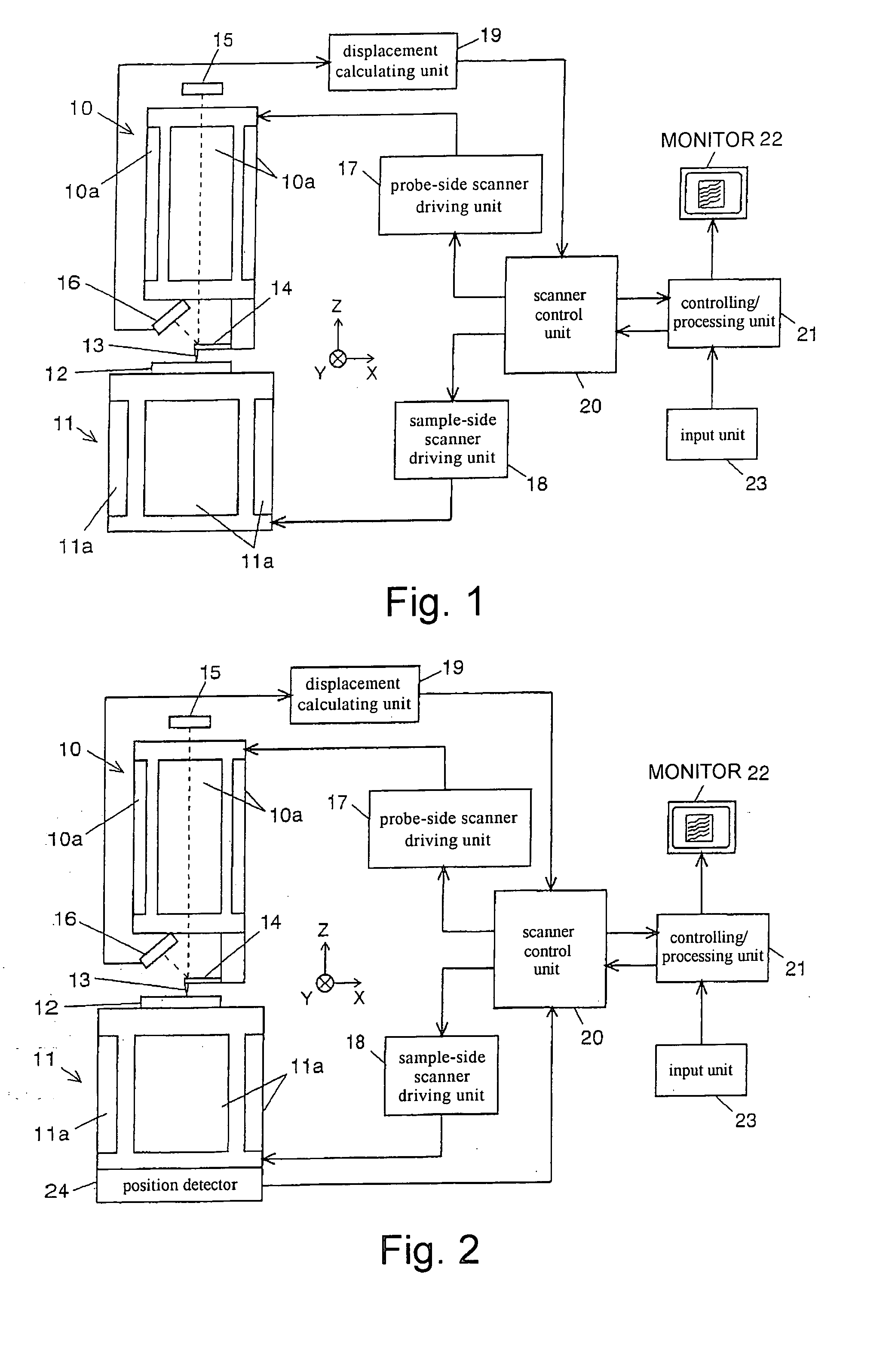 Scanning probe microscope