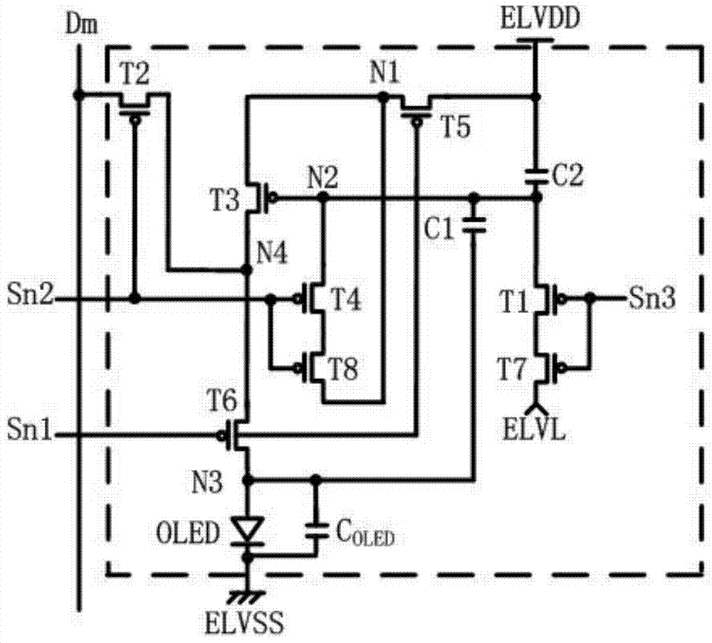 Pixel circuit and driving method and application thereof