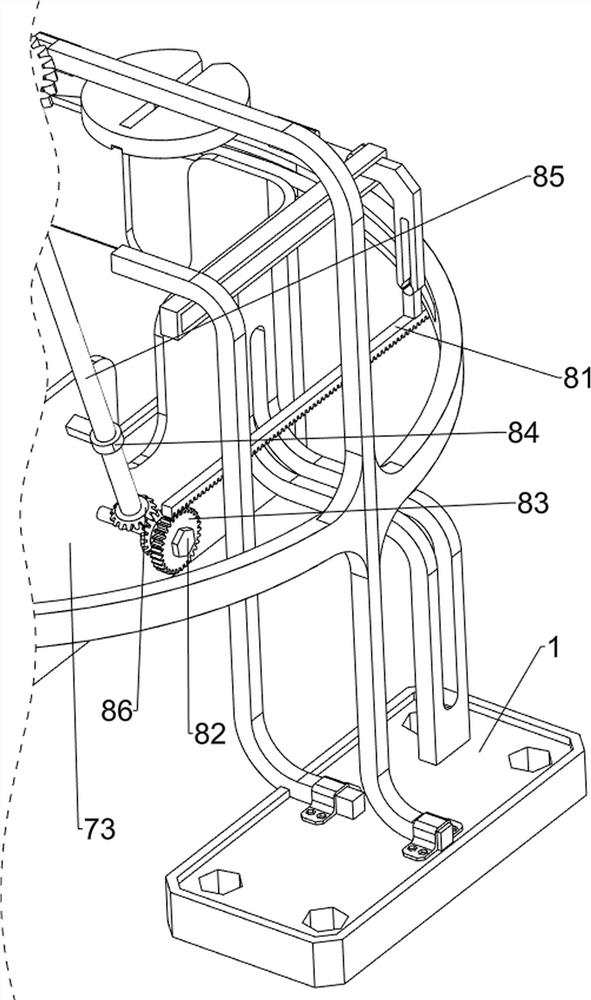 Ceramic wash basin blank trimming device