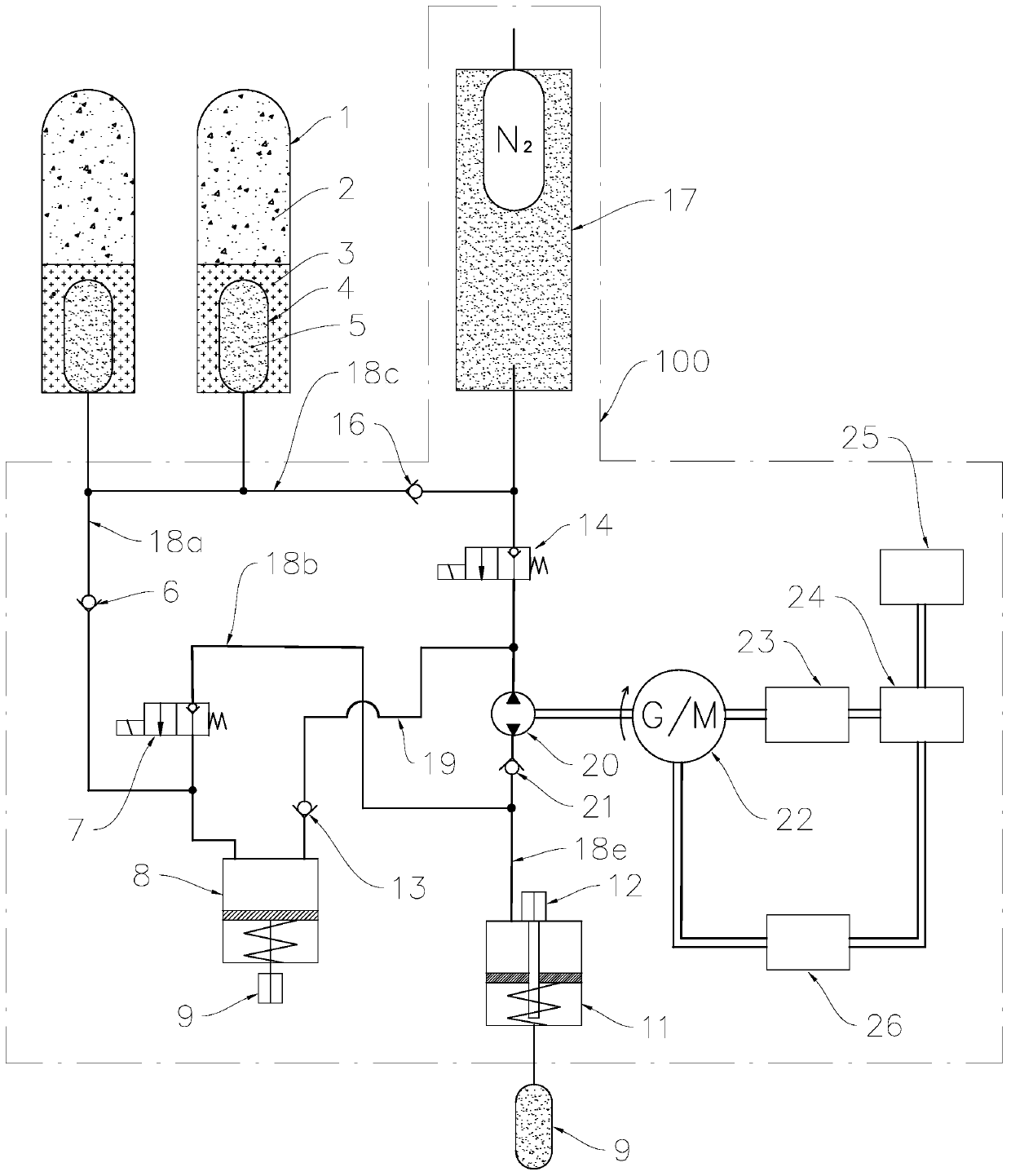 Ocean profile motion platform based on ocean temperature difference energy driving and capable of achieving depth setting control