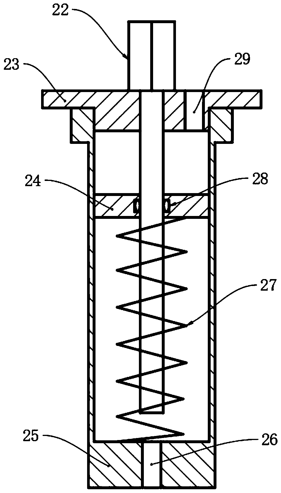 Ocean profile motion platform based on ocean temperature difference energy driving and capable of achieving depth setting control