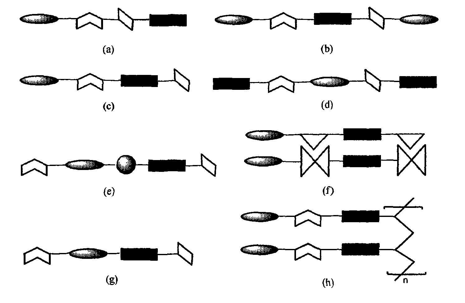 Supermolecule type organic solar battery material and preparation method thereof