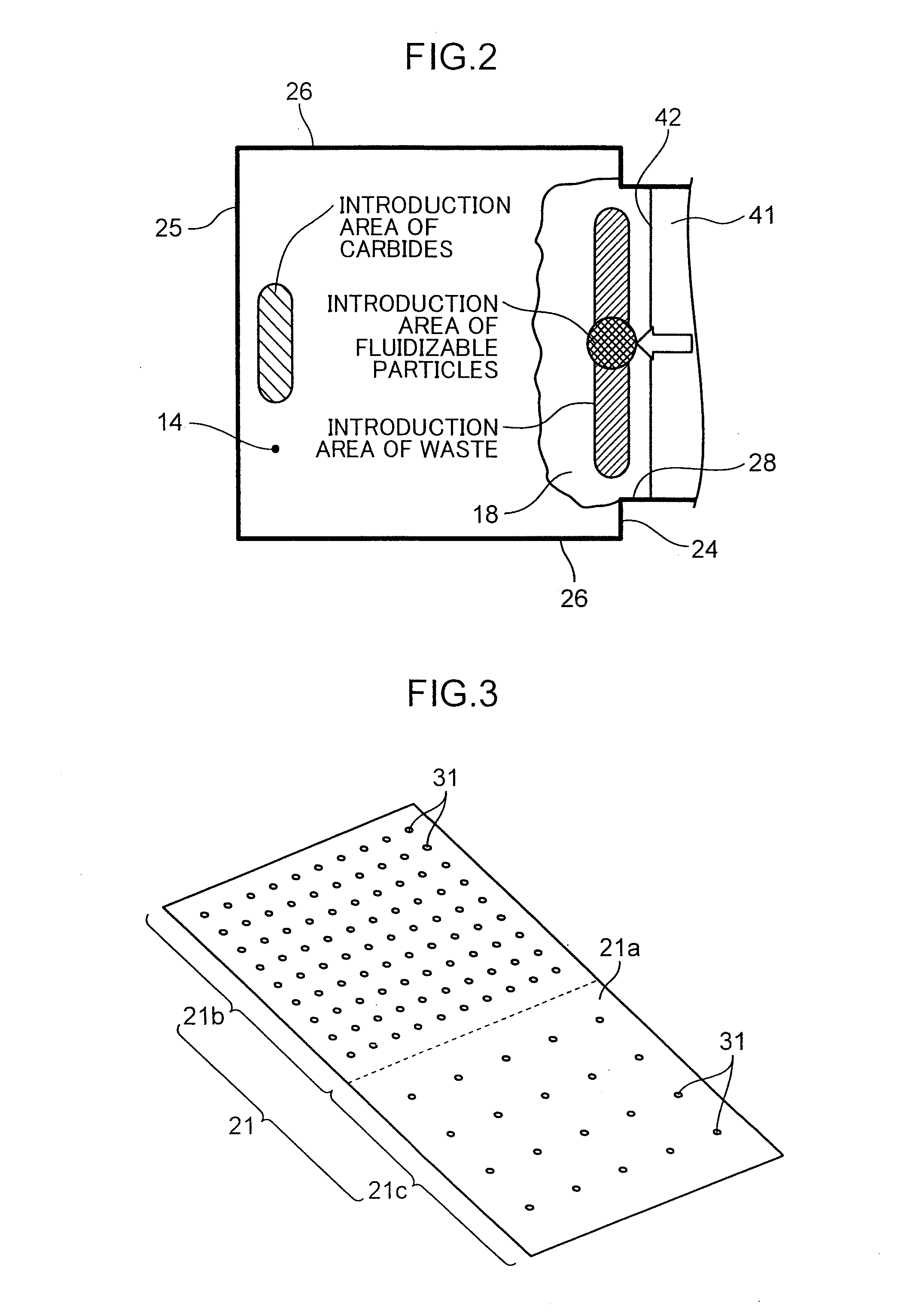 Fluidized bed furnace and waste treatment method