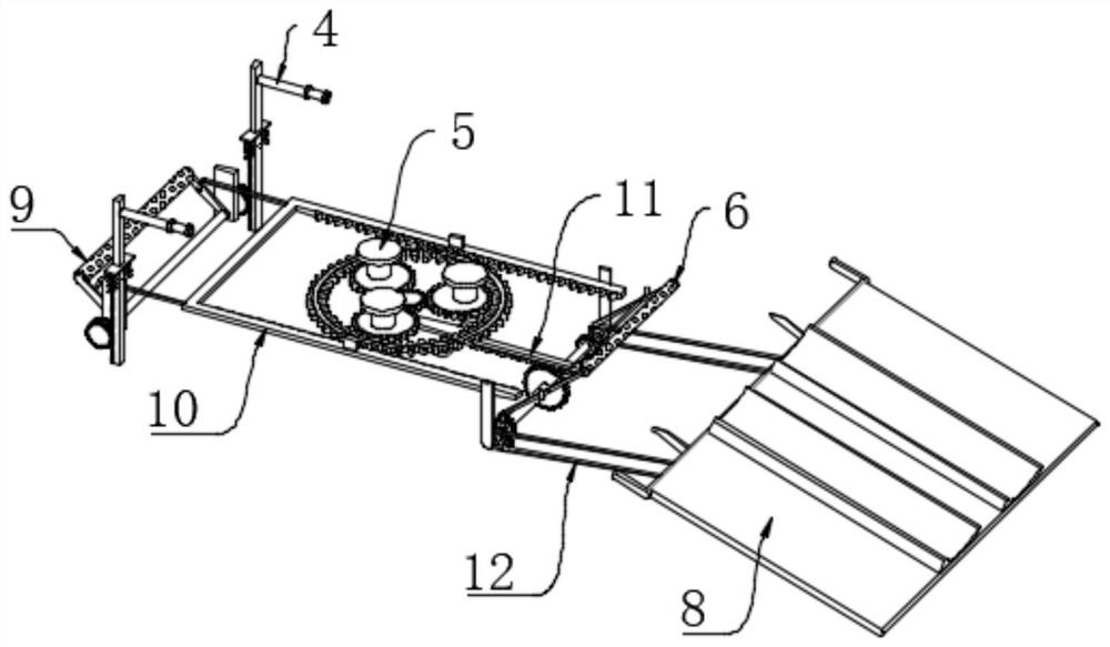 Rehabilitation massage bed for postoperation comprehensive treatment of puerpera