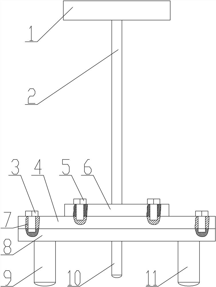 Handheld concrete roughness three-dimensional detection device and method