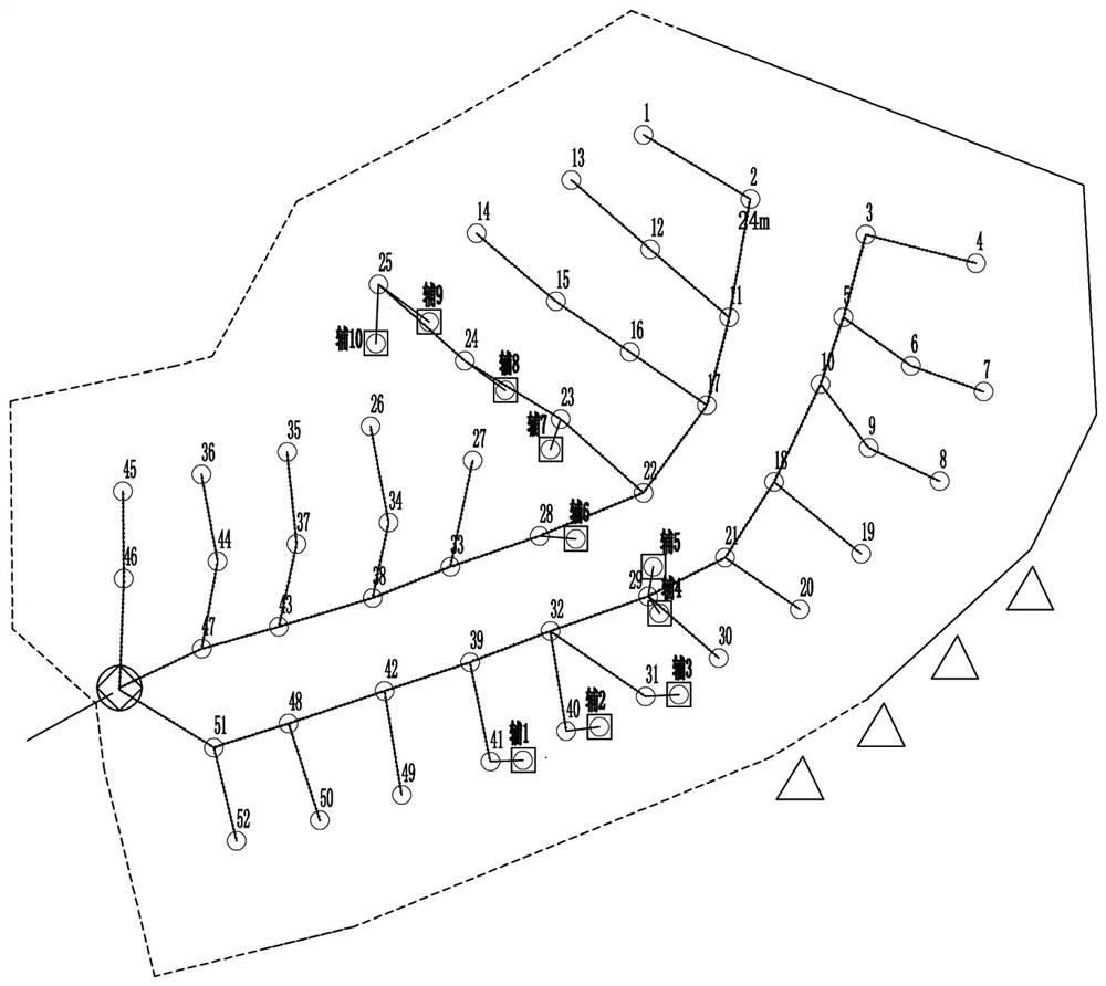 Method of dealing with goaf by ultra-deep hole blasting in open-pit mine