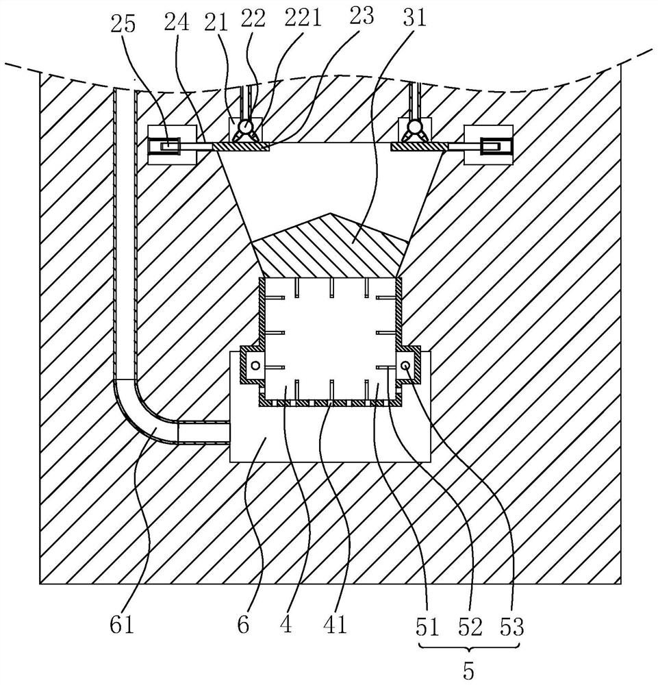 An urban underground water pipe cleaning and dredging system