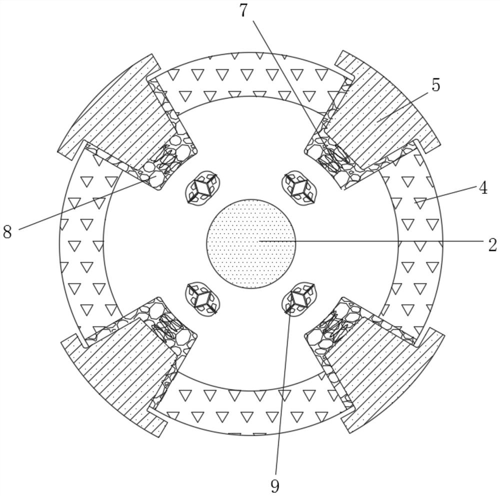 Automatic adjusting roughening device for building decoration plate