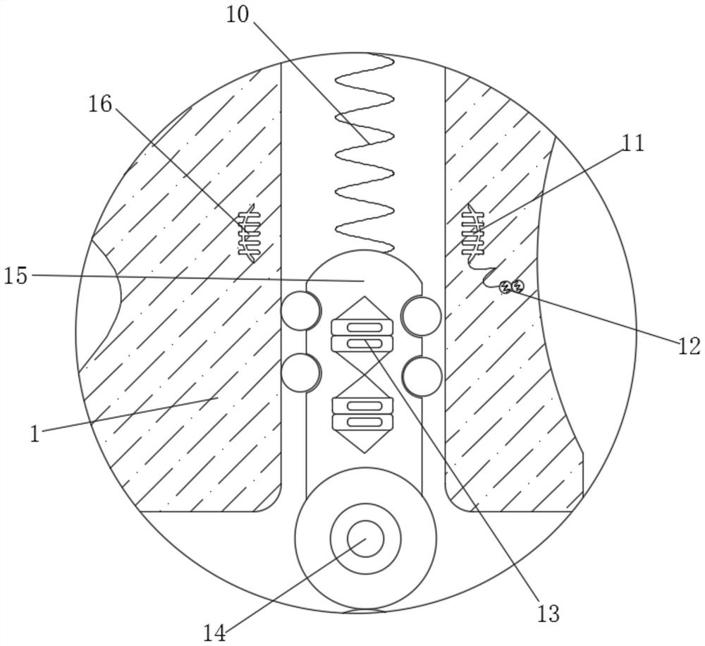 Automatic adjusting roughening device for building decoration plate