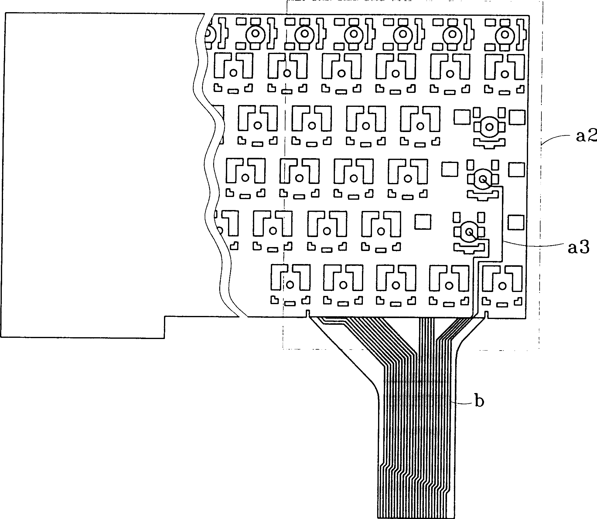 Production method of film circuit plate