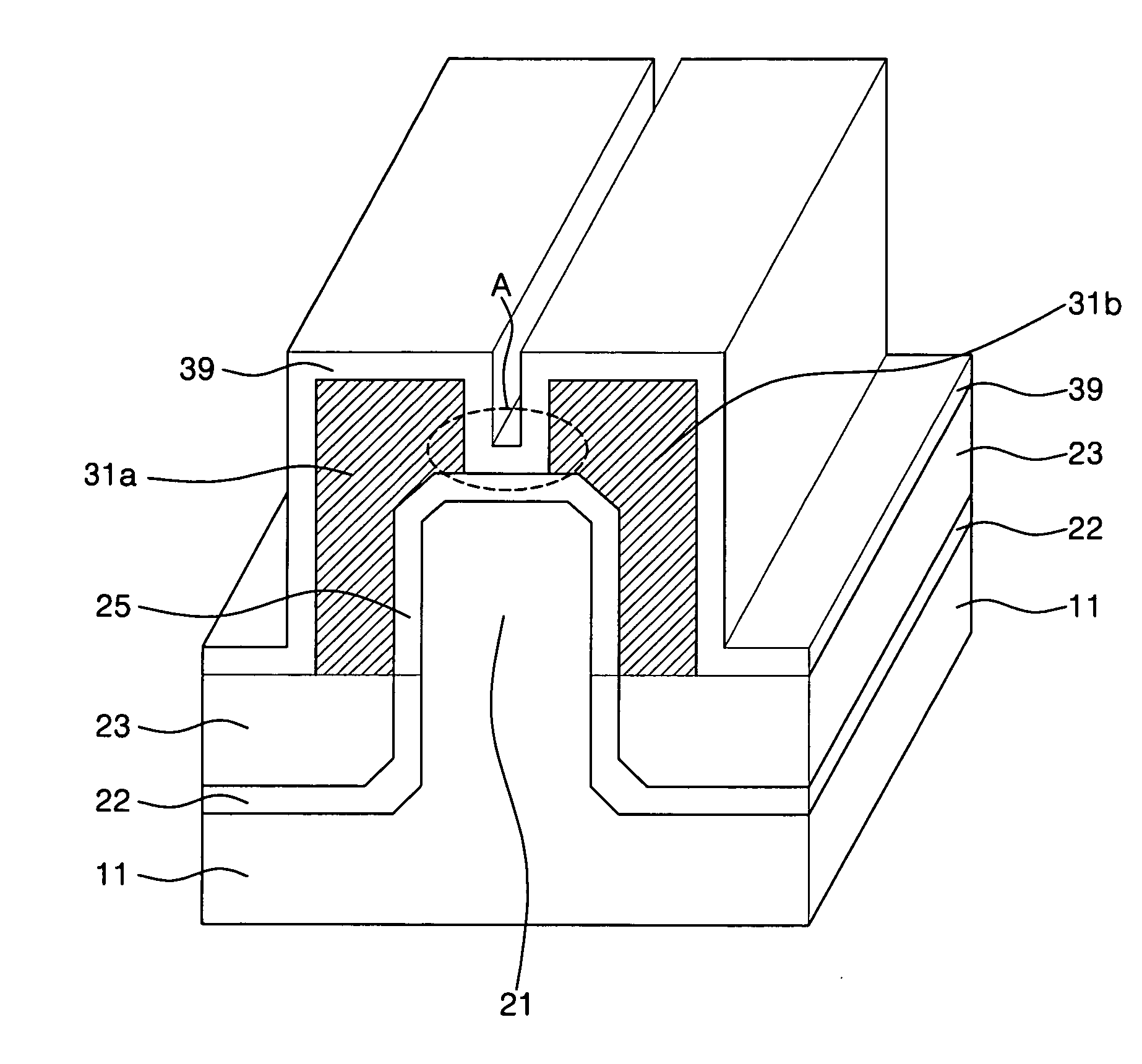 Nonvolatile memory cells having high control gate coupling ratios using grooved floating gates and methods of forming same