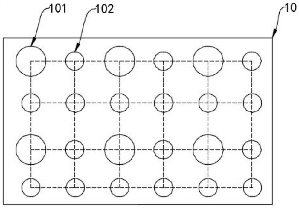 Display panel supporting column performance evaluation method and device and display panel