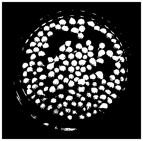 Dye-adsorbing composite hydrogel microspores and preparation method thereof