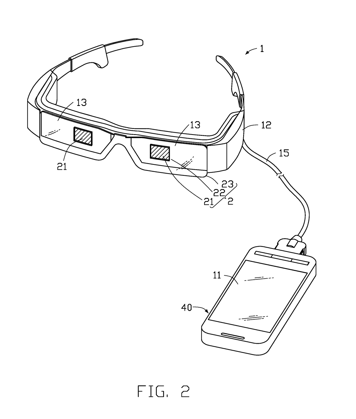 Eye-protective shade for augmented reality smart glasses