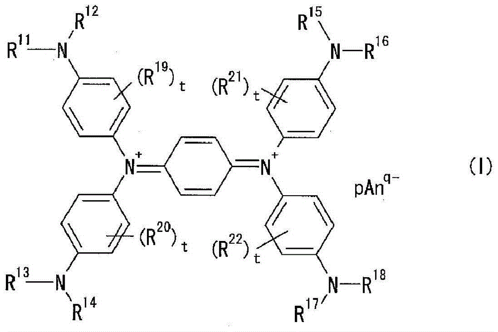 Paint and near infrared absorption filter