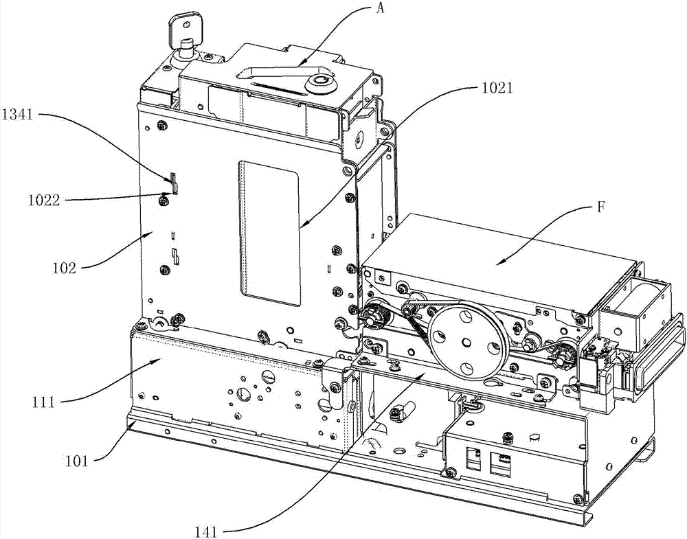 Card distributing and recycling device