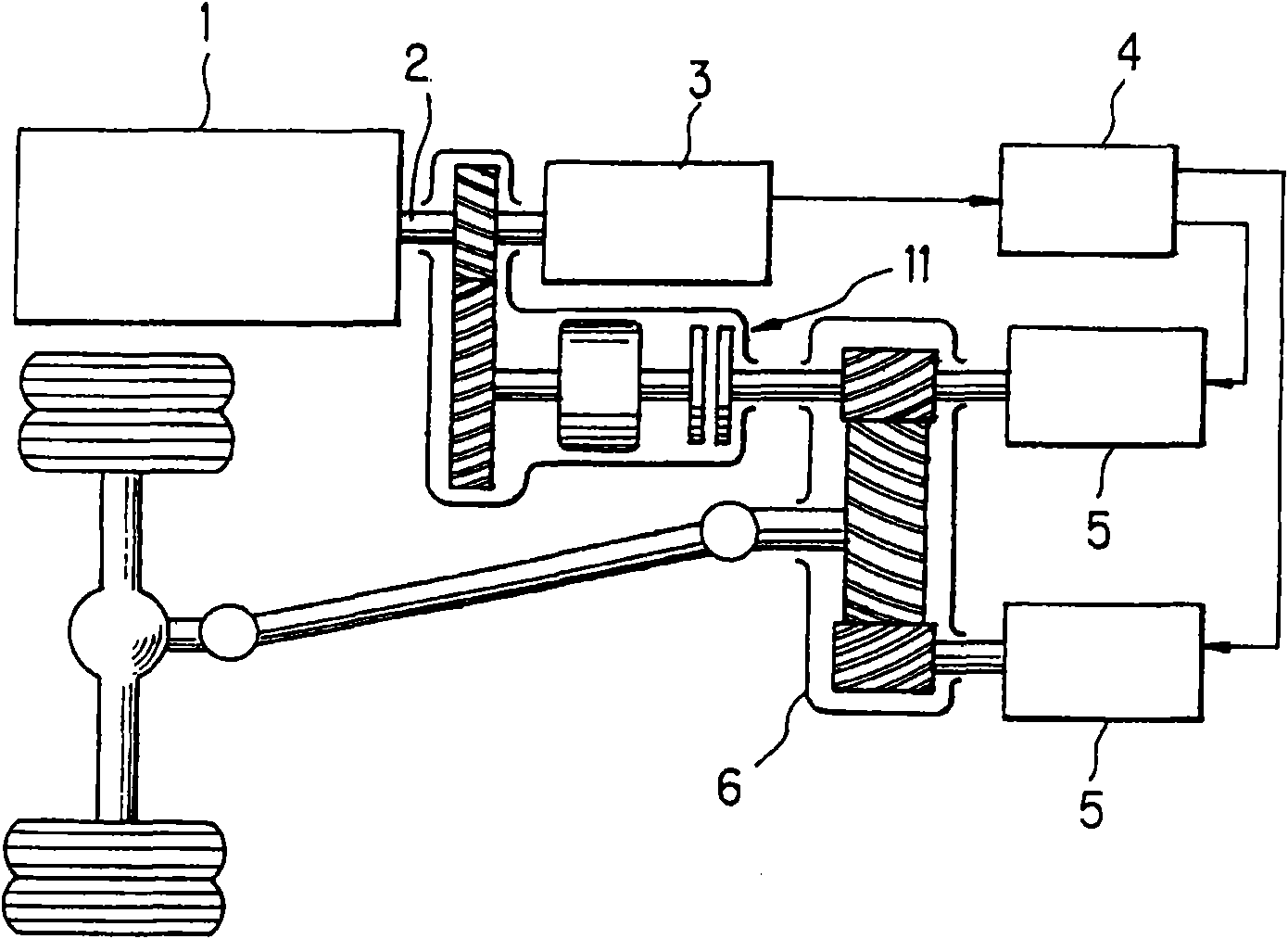 Hybrid power drive system and drive method thereof