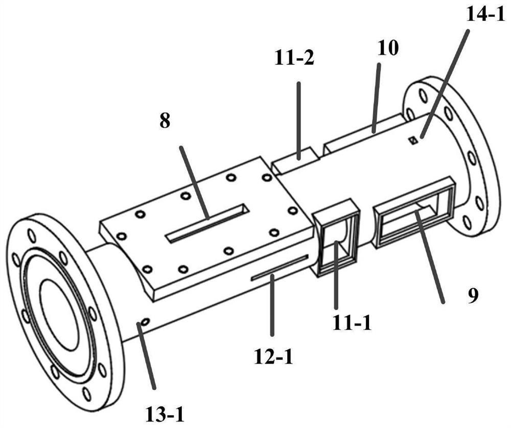 Miniaturized coaxial waveguide orthogonal mode coupler