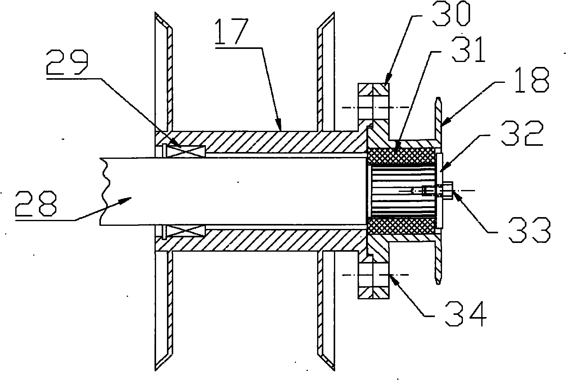 High-rise escape machine and automatic control method for escape