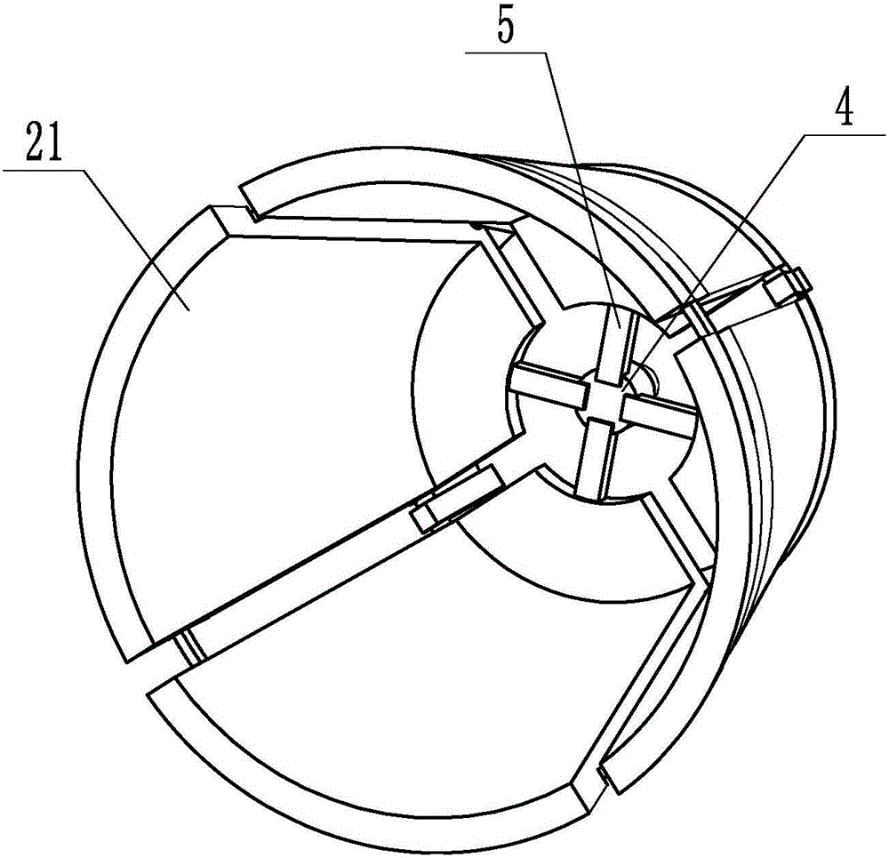 Quick-assembly protective sleeve structure of drilling tool