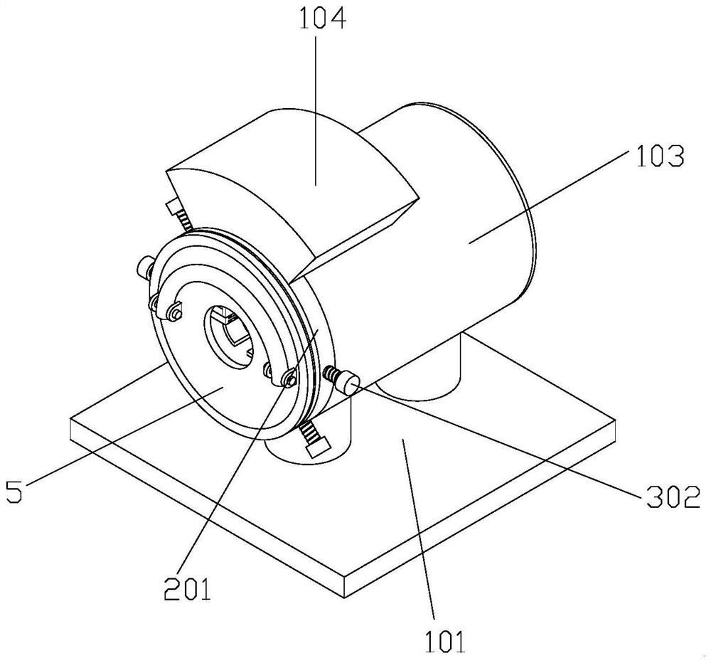 Five-axis servo numerical control punching machine and working method thereof