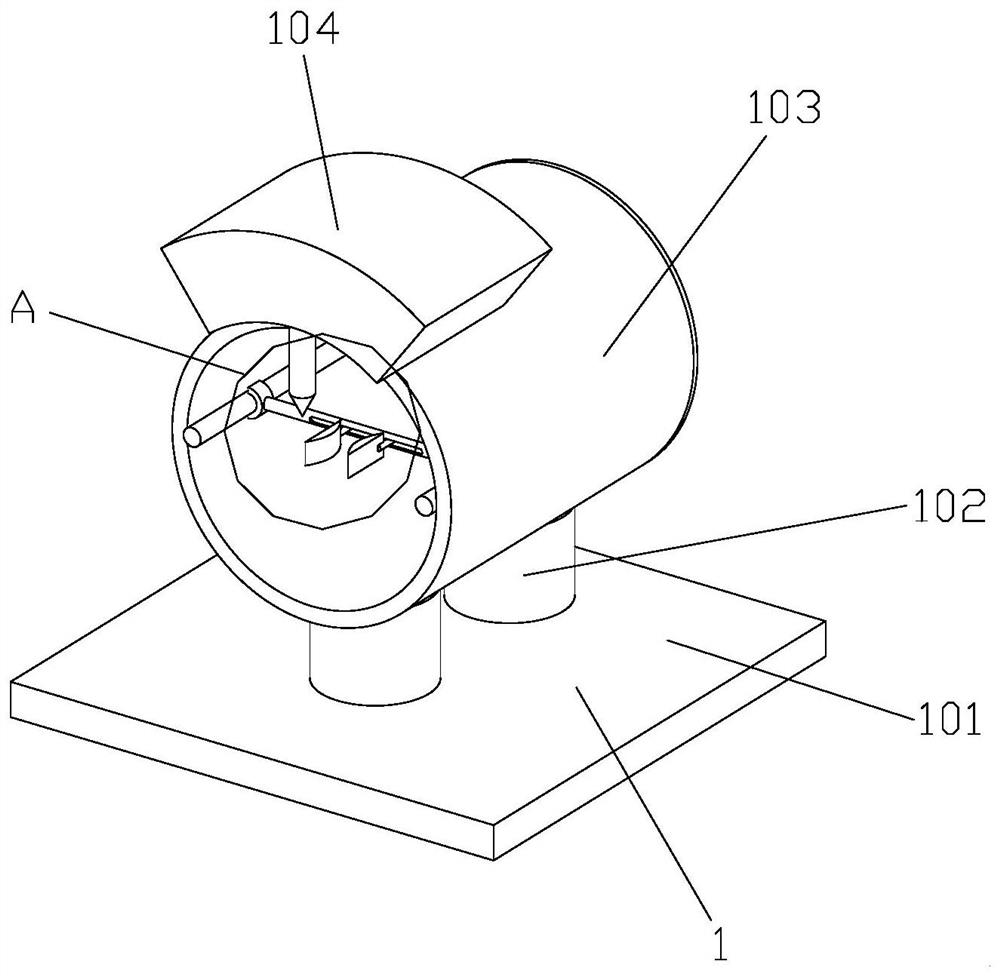 Five-axis servo numerical control punching machine and working method thereof