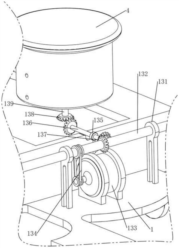 Pesticide spraying device for navel orange planting