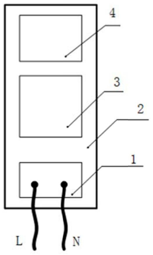 Radiation-resistant low-harmonic LED drive circuit and LED lamp