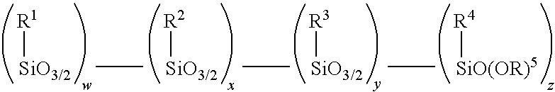 Amino alkoxy-modified silsesquioxanes and method of preparation