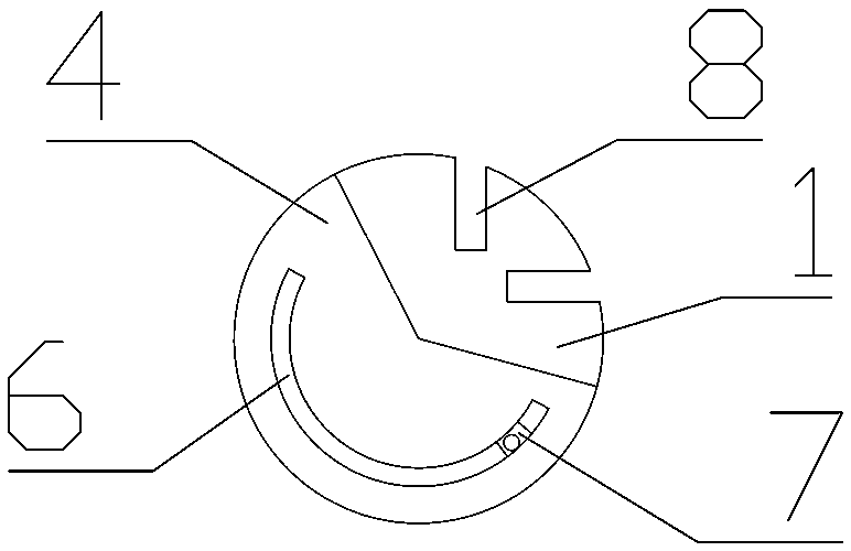 Supporting column applied to enclosing plate box and logistics enclosing plate box using supporting column