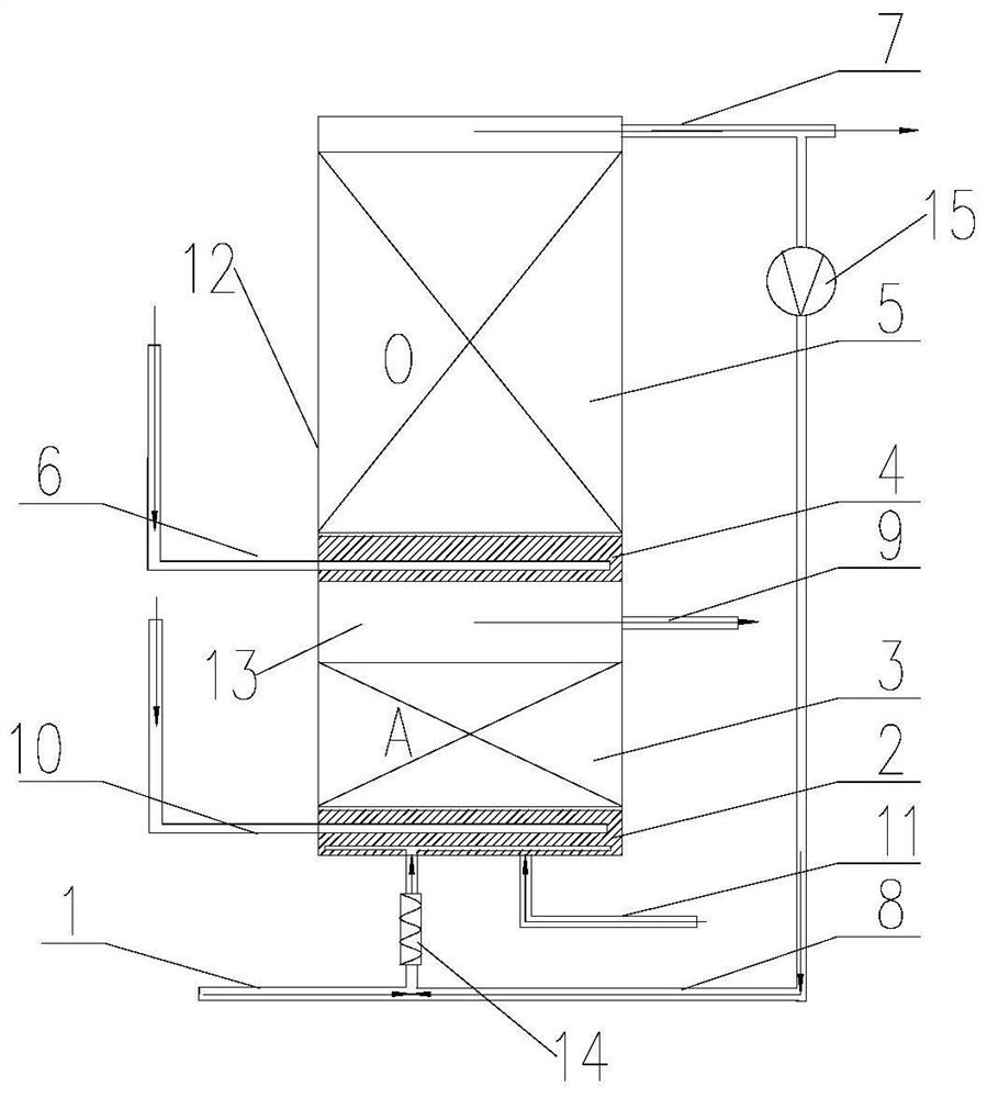 Denitrification reactor and sewage treatment system